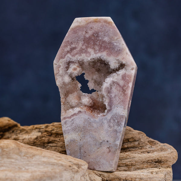 Pink Amethyst Coffin