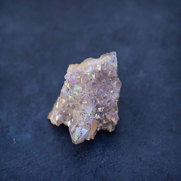 Aura Amethyst Druzy Cluster