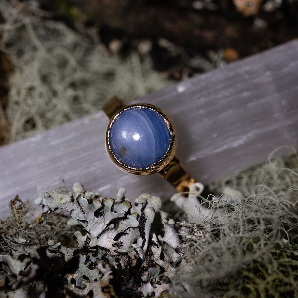 Rose Gold Sapphire Ring